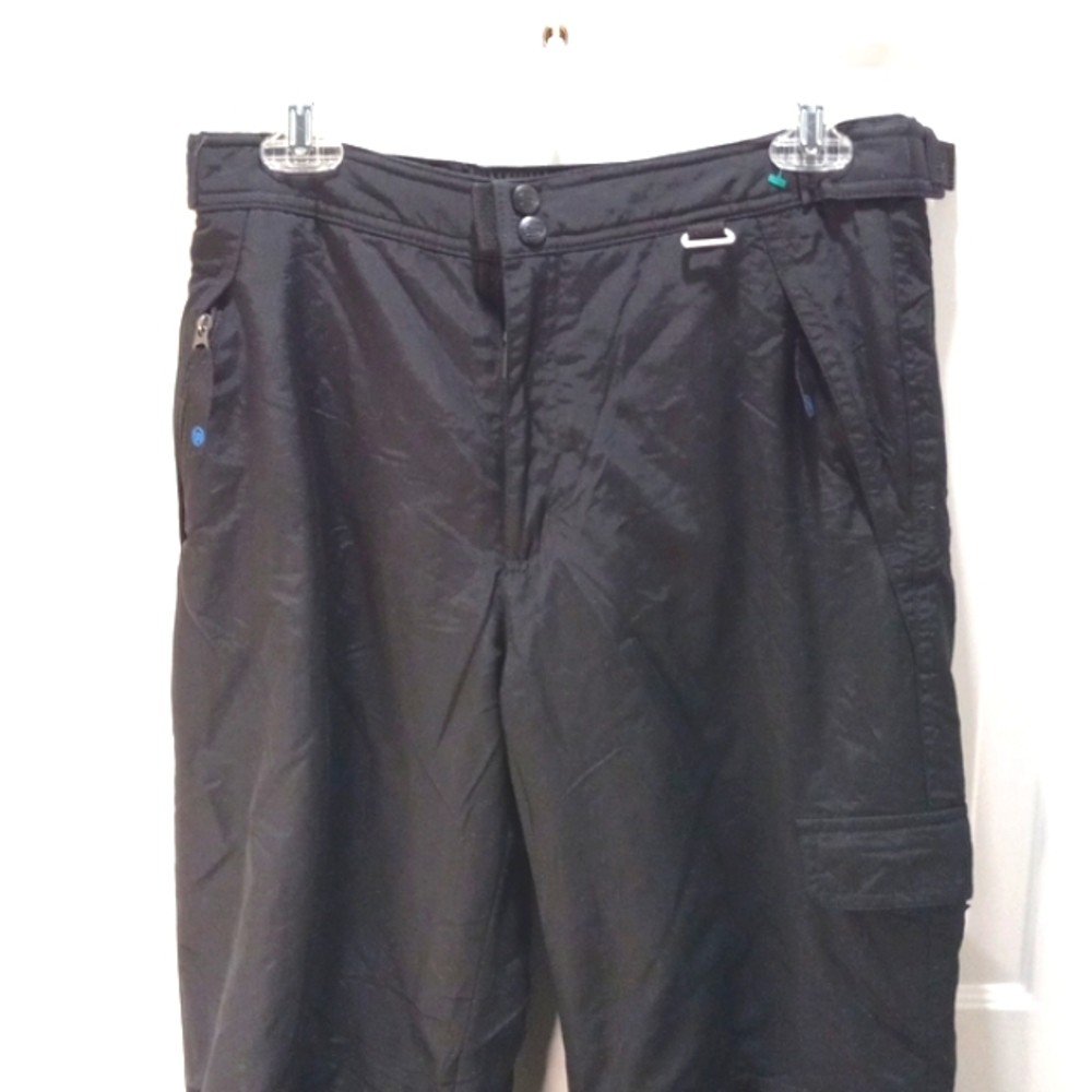 Slalom Black Ski Pants Youth Size Large